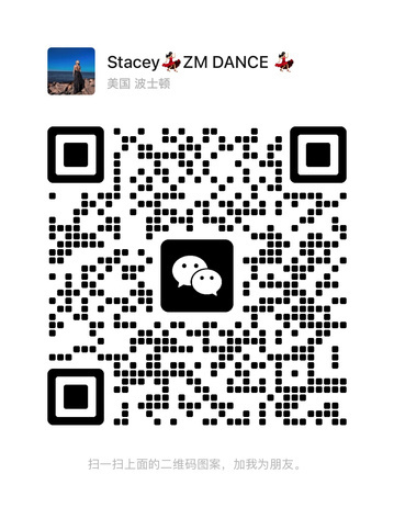 WeChat QR code for ZM Dance