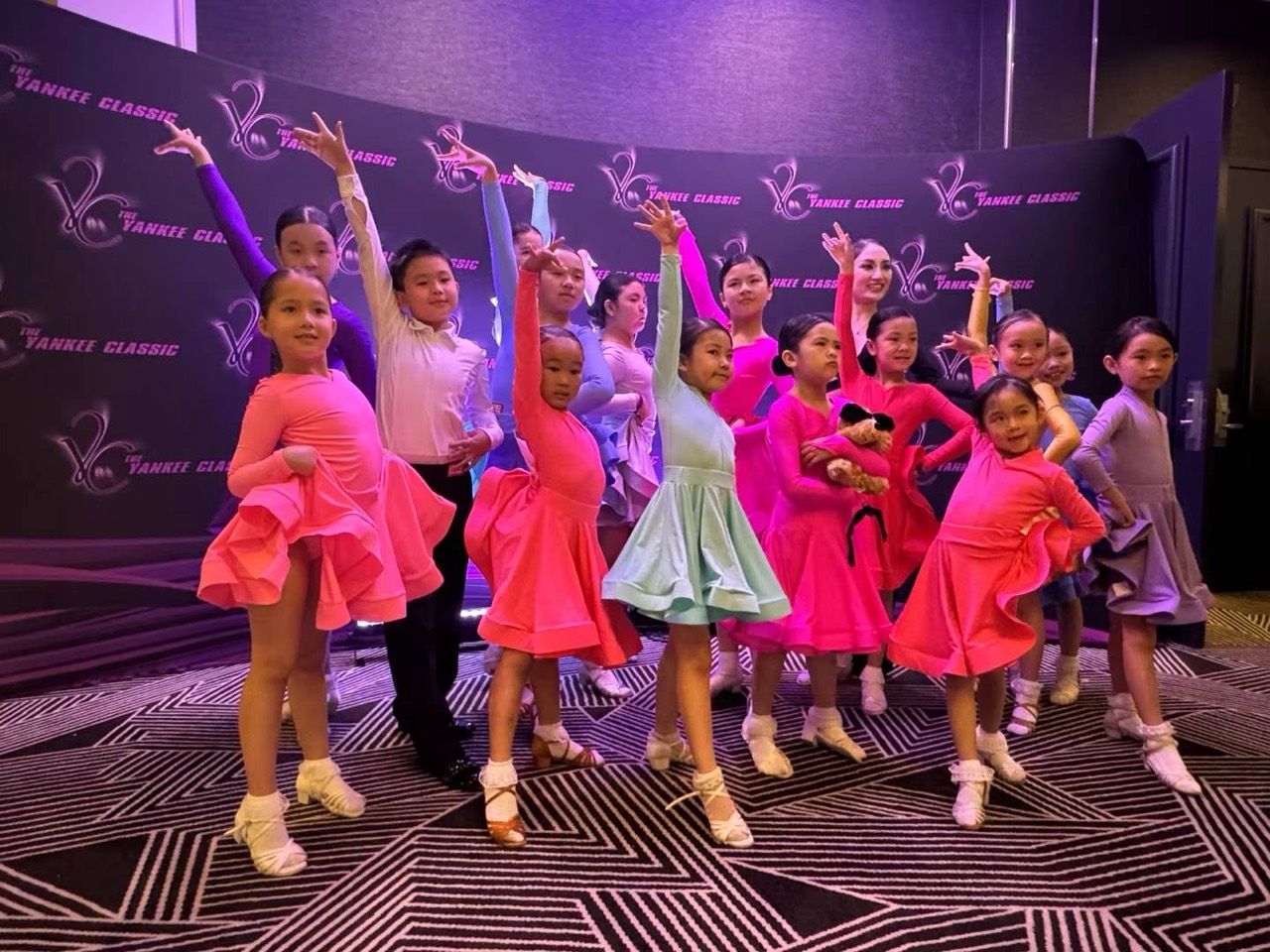 Youth dancers at the Yankee Classic